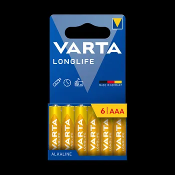 Článková baterie VARTA AAA baterie 6ks BAT0241