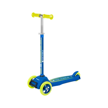 Koloběžka Tříkolová koloběžka REBEL KIDS WHEELS YELLOW