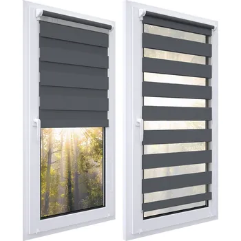 Roleta ROLETA OKIENNA DZIEŃ I NOC 38x150 cm S NAPÍNÁKEM KOWALSKI BÉŽOVÁ