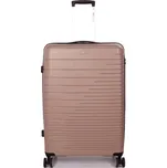 Velký cestovní kufr na kolečkách TSA polypropylen 100l Madisson 33703 růžová světle