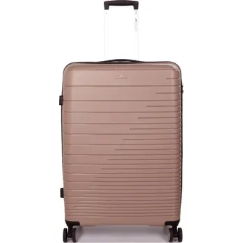 Velký cestovní kufr na kolečkách TSA polypropylen 100l Madisson 33703 růžová světle
