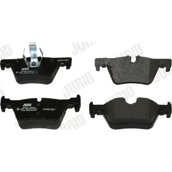 Brzdová destička Sada brzdových destiček, kotoučová brzda JURID 573401J