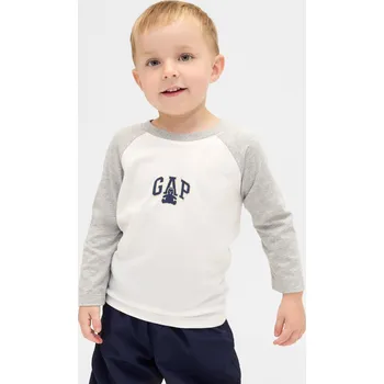 Dětská móda GAP Chlapecké Baby tričko s logem Gap Bílá 12-18 měsíců (2965427)