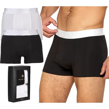 Boxerky MORAJ PREMIUM LINE pánské boxerky z ČESANÉ BAVLNY 2-BALENÍ - L