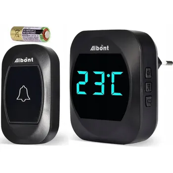 Domovní zvonek Bezdrátový zvonek Aibont s dosahem 150 m a hlasitostí 110 dB