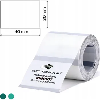 Speciální papír Samolepicí štítky samolepky termální pro termotransfer tiskárny Niimbot M2