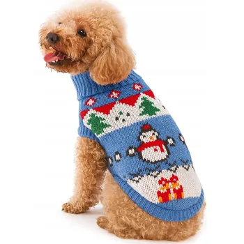 Obleček pro psa OBLEČEK VESTA SVETR PRO PSA KOČKU OBLEČEK BUNDA SVETŘÍK ZIMNÍ M