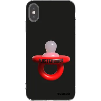 Pouzdro na mobilní telefon Picasee silikonový průhledný obal pro Apple iPhone XS Max - Le Dudel