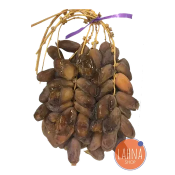 Sušené ovoce LA NATURE Datle Deglet Nour na větvičce svazek 800 g