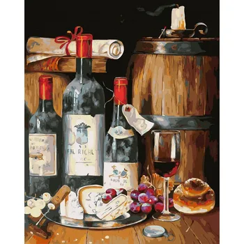 Obraz Malování podle čísel iPicasso 40x50 cm na rámu