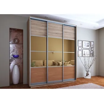 Komoda Šatní skříň SUNNY 200 dub sonoma/olše