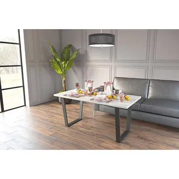 Jídelní stůl Casarredo Jídelní stůl LOUISIANA 160 cm indastrial/černá