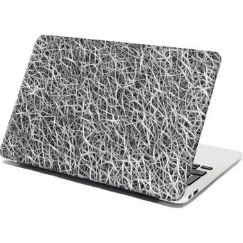 samolepka Sablio Samolepka na notebook Bílá vlákna - 29x20 cm