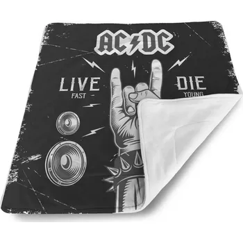 deka Sablio Deka pro miminko ACDC Live fast, die young - 90x120 cm