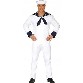 Karnevalový kostým Námořnický kostým vel L Námořnický Kostým