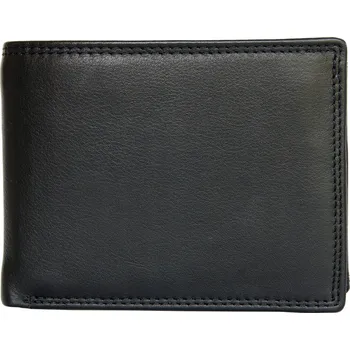 Peněženka FLW peněženka z pravé kůže černá - muž