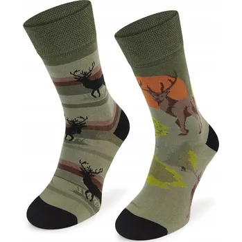 Dámské ponožky Ponožky Comodo SM1-Deer multicolor velikost 35-38