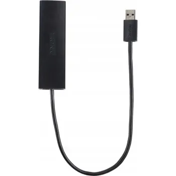 USB hub TRONIC USB Hub se 4 porty USB 3.0, kabel 32 cm - ČERNÝ (7/G-86)