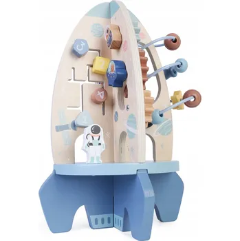 Dřevěná hračka Dřevěná aktivita raketa