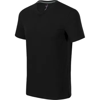 Pánské tričko Pánské tričko SLIM střih, přiléhavé Action V-neck 700 MALFINI černé M