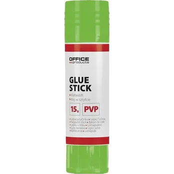 Kancelářské lepidlo Lepidlo v tyčince OFFICE PRODUCTS PVP 15g 1 Ks