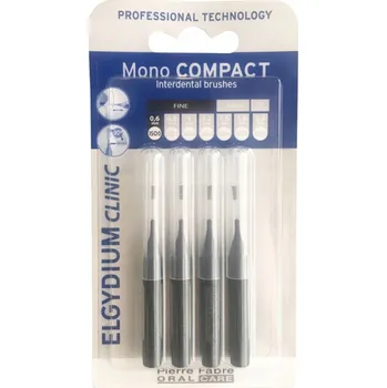 Zubní kartáček Mezizubní kartáčky Elgydium Mono Compact 0,6mm 4ks