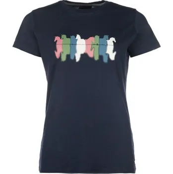 HKM Mirror dámské triko b. tm.modrá S - doprava zdarma od 2 000 Kč