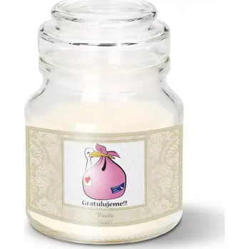 Svíčka Sablio Svíčka Gratulujeme!!! - 120 g