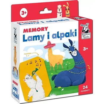 Karetní hra Edgard Captain Učení o lamách a alpakách Paměť