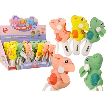 Domácí ventilátor Ruční ventilátor Dinosaur Mini Větráček pro děti 3 barvy