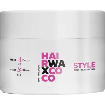 Stylingový přípravek Dusy Style Hair Wax Coco vosk na vlasy s lehkou fixací 150 Ml