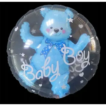 Balónek Balónek ve fóliovém balónku Medvídek Baby Boy (60 cm * 69 Cm)