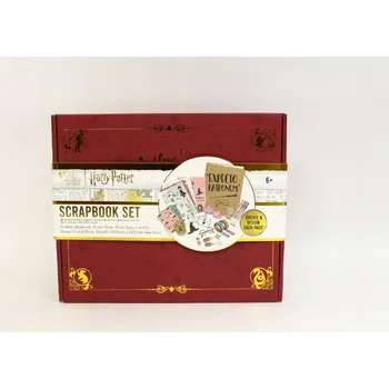 Zápisník A4 Rms International Harry Potter, červený, vícebarevný