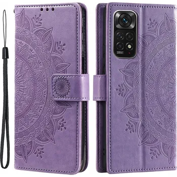 Pouzdro na mobilní telefon Pouzdro s klopou XGSM pro Xiaomi Redmi Note 11, Redmi Note 11S fialové