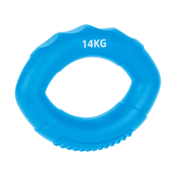 Posilovač rukou 0 - 14 kg, modrý, REBEL ACTIVE