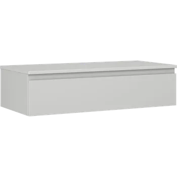 Koupelnový nábytek Mexen Orio koupelnová skříňka pod umyvadlo 100 cm s deskou, 1 zásuvkou, šedá mat - 91A10-10023-1-BFC62 Koupelnové skříňky