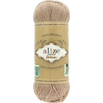 Galanterie Alize Superwash Artisan 431 béžová