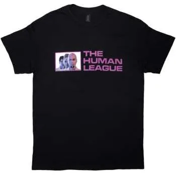 Merch The Human League: The Human League Unisex T-shirt: Generations Tour '24 Photo (black) (back Print) (xx-large) XXL