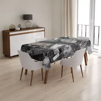 ubrus Sablio Ubrus Pohled z mrakodrapu - 145x240 cm