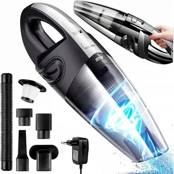 Vysavač VYSAVAČ DO AUTA BEZDRÁTOVÝ RUČNÍ VÝKONNÝ AKUMULÁTOROVÝ 120W