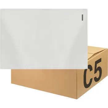 Obálka Kurýrní obálka s kapsou Ironpack C5 bílá 100 ks