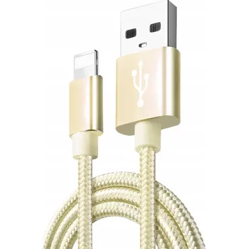 Datový kabel Kabel Nela-Styl USB - Apple Lightning 1 m černý
