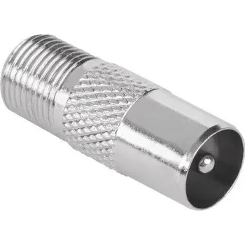 Elektrická zásuvka Redukce F zásuvka - TV zástrčka