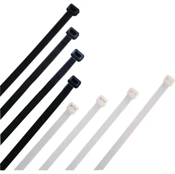 Organizace kabelů Stahovací páska 380x5mm bílá