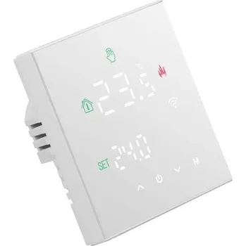 Termostat WiFi Termostat TUYA Smart pro podlahové topení, pokojový, bílý