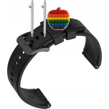 Pouzdro na mobilní telefon Pásek Řemínek Silikon Spona Barva pro Pacific Black PC00149