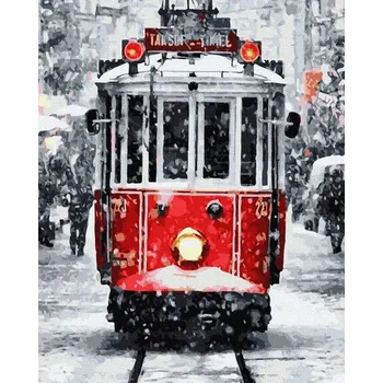 Obraz Malování podle čísel iPicasso 40x50 cm na rámu