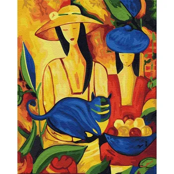 Obraz Obraz MALOVÁNÍ PODLE ČÍSEL Dárek S Rámem ARTNAPI