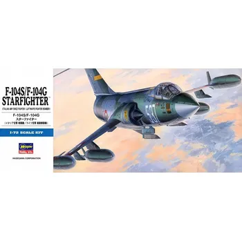 Plastikový model F-104S/F-104G Starfighter 1:72 Hasegawa D17