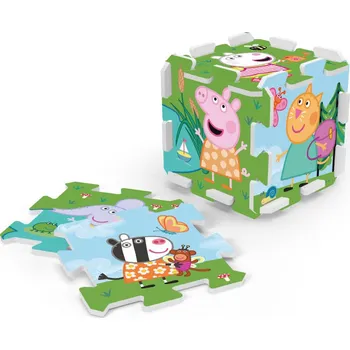 Trefl Pěnové puzzle Prasátko Peppa/Peppa Pig 32x32x1cm 8ks ve fólii 0m+